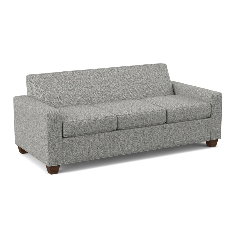Avery Queen Sofa, Connelly Dove, Montana Walnut