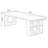 Brown Rectangular Solid Wood  desk-108066675