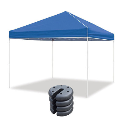 120'' W x 120'' D Steel Pop-Up Canopy