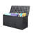 75gal (280l) Outdoor Garden Plastic Storage Deck Box(black), Lockable Chest Seat For Tools/cushions/toys, Weather-resistant Uv-protected Plastic – Ideal For Garden/patio/garage, No-tool Assembly, Moulded Side Handles, Clutter-free Storage-119919561