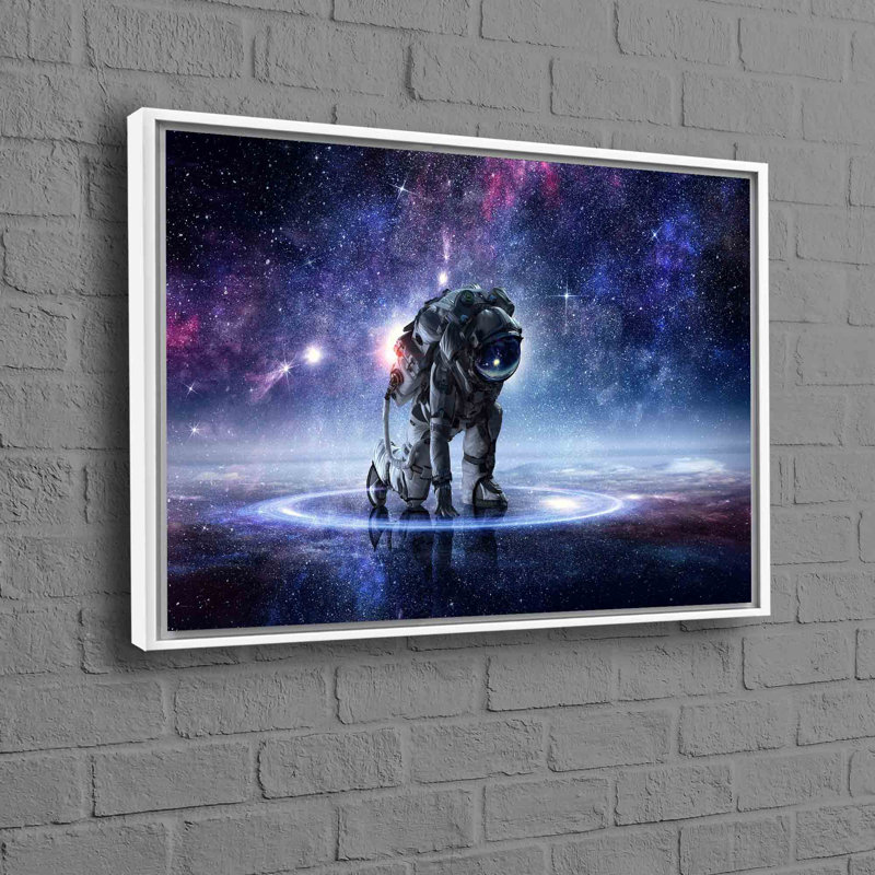 1 Piece Wall Art on Canvas, 25cm H x 35cm W, Framed Print without Mat, White