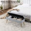 Banc repose-pieds en velours avec rangement-1932668597-1932834290