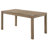 Brown Washed5-Piece Rectangular Dining Set