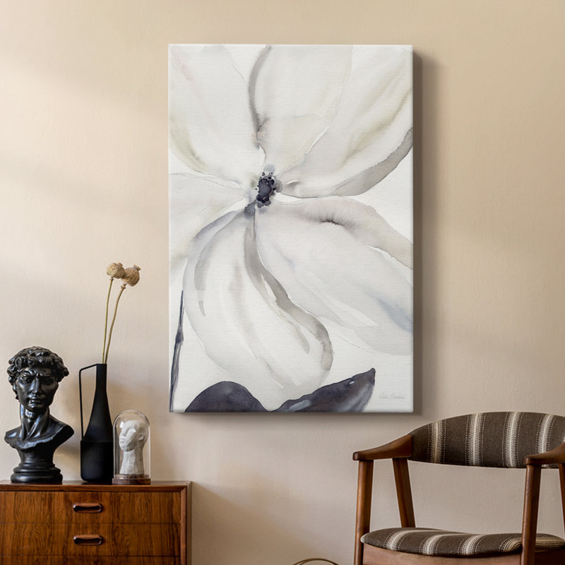 Fleur de l'aube I - toile tendue sur mesure Cavas