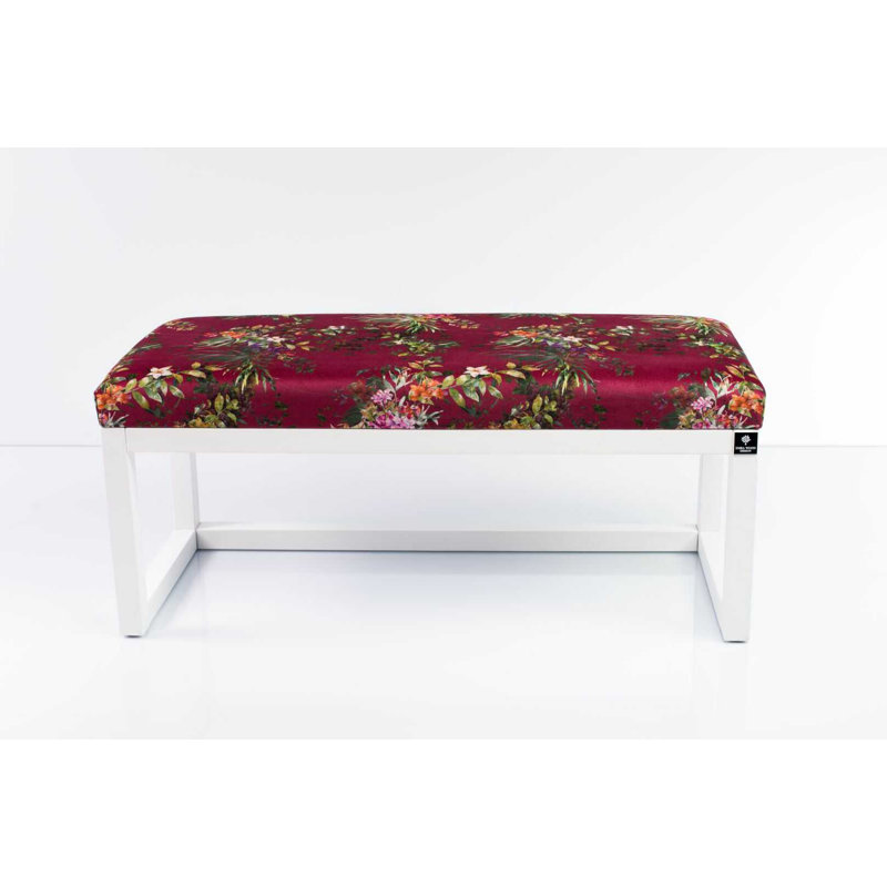 Velvet Upholstered Bench, 45cm H x 175cm W x 35cm D, Paradis02