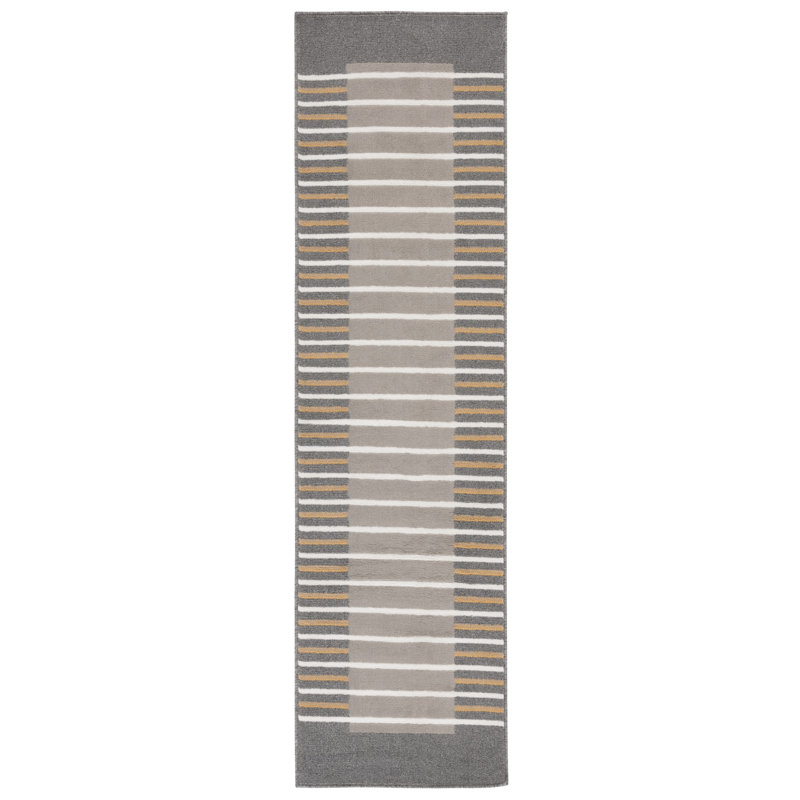 Nagelly Performance Striped Rug, Runner 2'2" x 8'