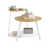 Natural Wood/White selected