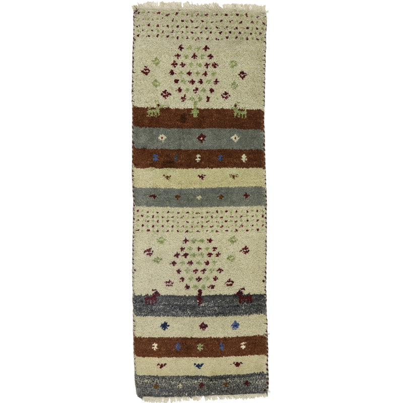 Jaclynne Performance Wool Striped Indoor Rug