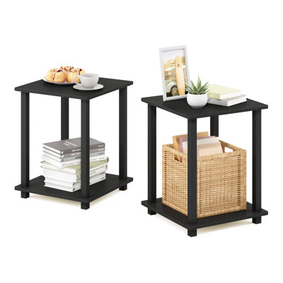 Ensemble de tables de bout avec rangement Bianco