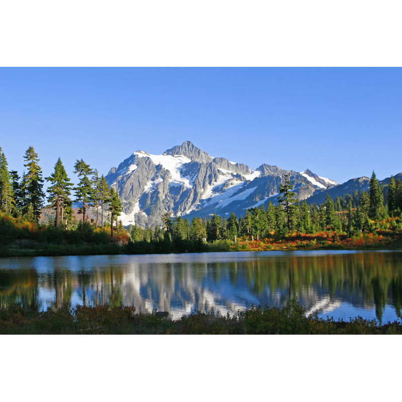 Rugged Mountain Peak - Impression sur toile tendue, H 8 po x l 12 po