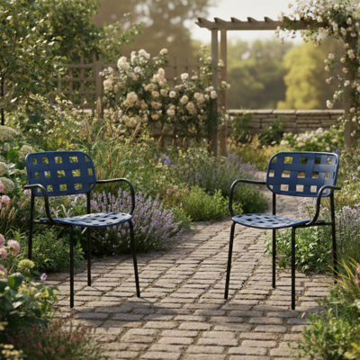 Stackable Outdoor Patio Dining Armchair