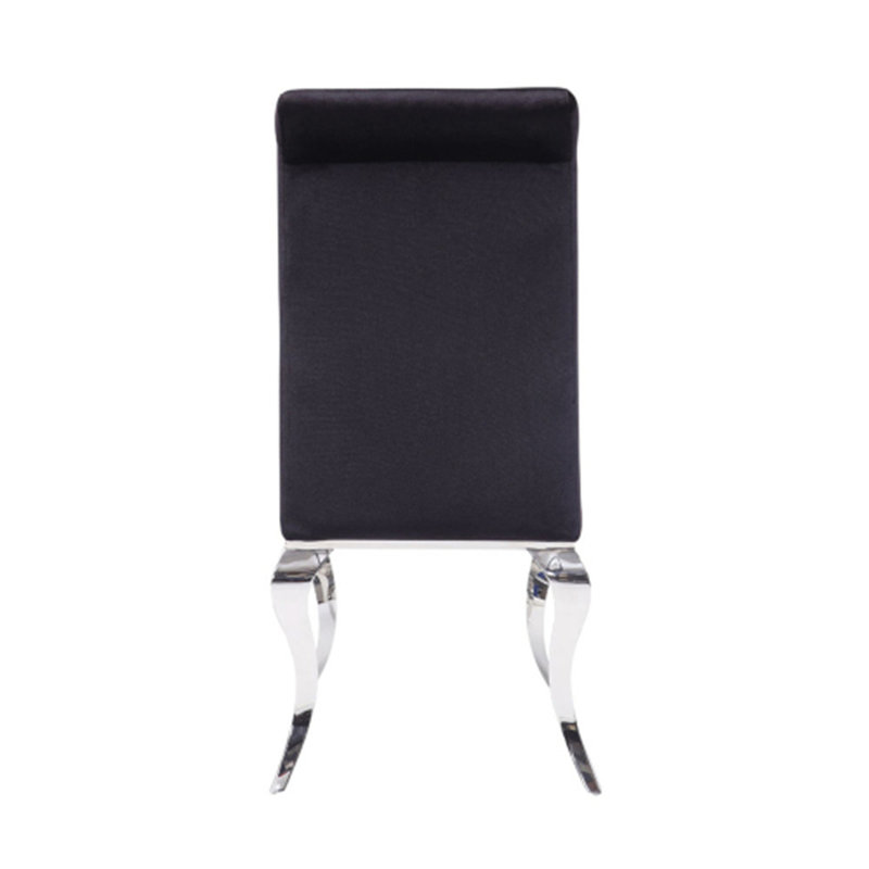 Chaises d'appoint rembourrées en tissu