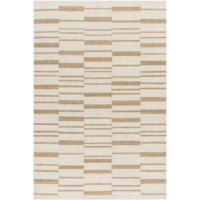 Tapis rectangulaire en laine Kardarius