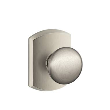 Hartford Satin Nickel Hall/ Closet Door Knob Contractor Pack (6-Piece)