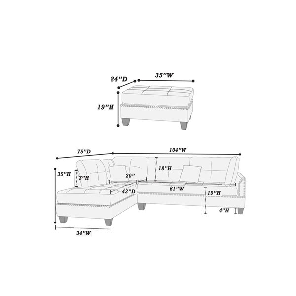 Dimensions du produit
