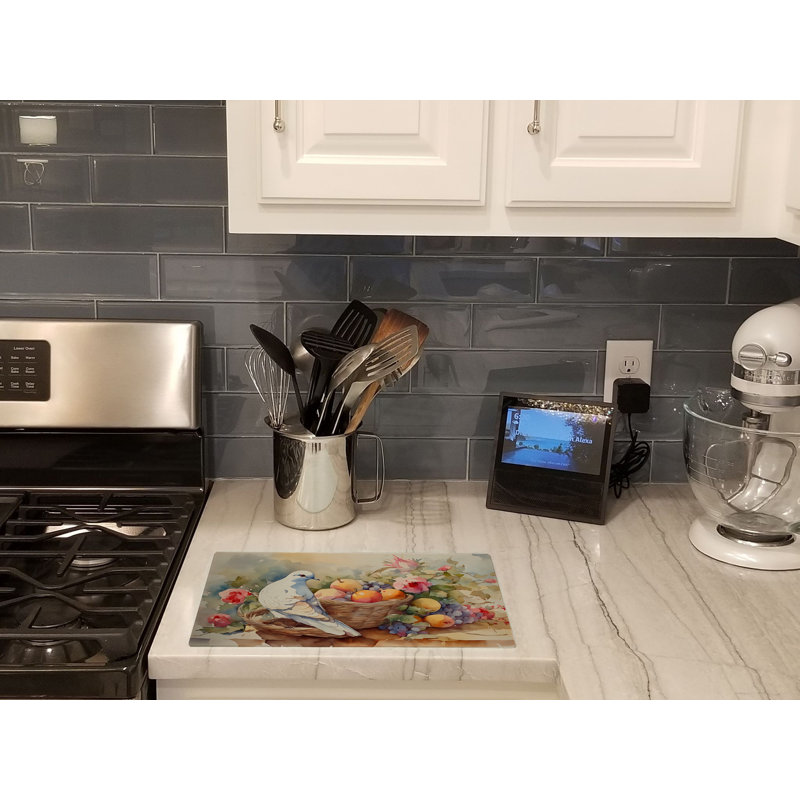 Dove Glass Cutting Board