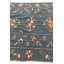 Tapis bleu Perry