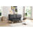 WOOD FRAME, STAINLESS LEG, FUTON, SOFA BED PVC