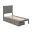 Lit plateforme en bois massif avec tiroirs de rangement Jaheim-1766972988-1766972990