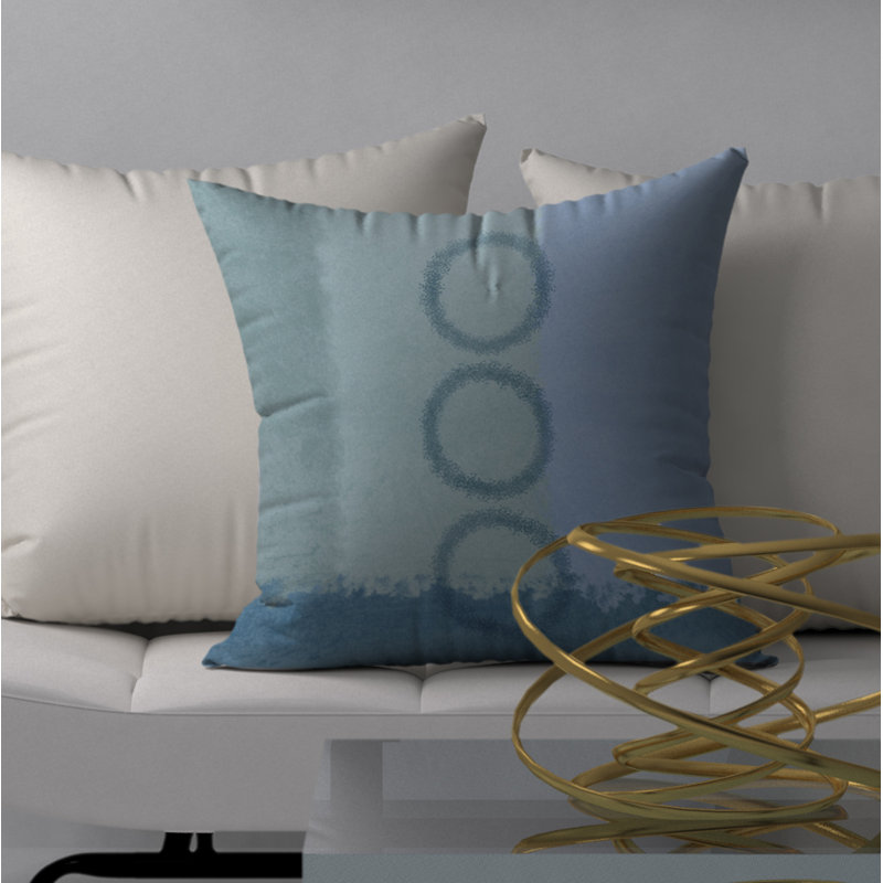 Reversible Throw Pillow, 24" x 24"