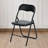 Mayak 17.3'' H Upholstered Metal Folding Side Chair