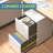 2 Drawer Metal  Mobile File Cabinet, Rolling File Cabinet With Lock For Hanging Legal/Letter/A4 Size,Fully Assembled Except Wheels-1651040785