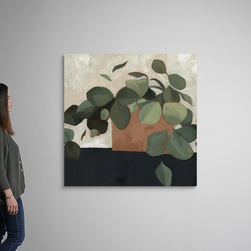 Jade Hoya II, art mural sur toile, Toile tendue, H 48 po x l 48 po