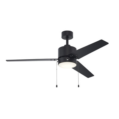 Ventilateur de plafond noir Ronan