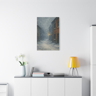 Aaroon Single Picture Frame Print on Canvas
