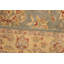Tapis oriental jaune / bleu en laine noué à la main de 5 pi 8 po x 8 pi Dorn