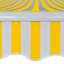 Dakota Fields 350cm W x 250cm D Polyester Anthracite Cover Retractable Patio Awning-667040452-667040504