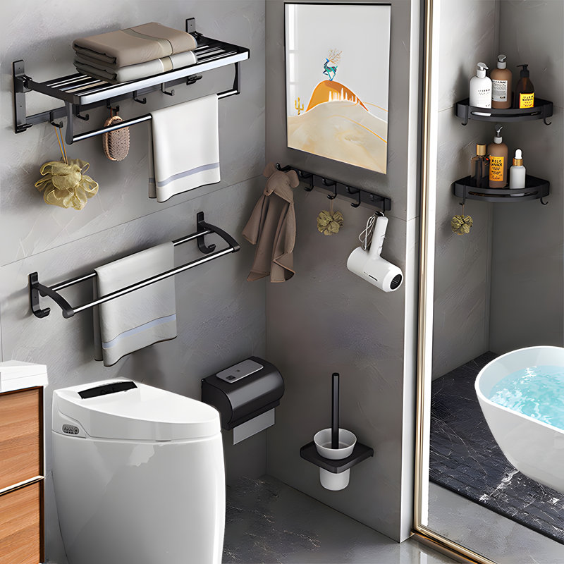 1 Wall Towel Rack