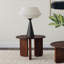 Table de bout ronde Columbo Brown