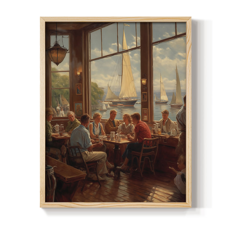 «NAUTICAL Series DCxxxi», Naturel, H 30 po x l 24 po