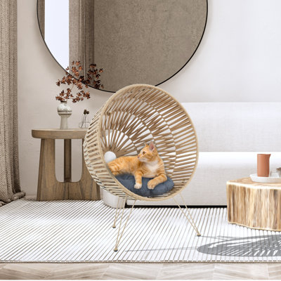  Pet Chair with Cushion