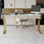 Bureau rectangulaire en pierre frittée 55,12 po