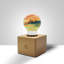 Lampe de table en bois 6,3 po