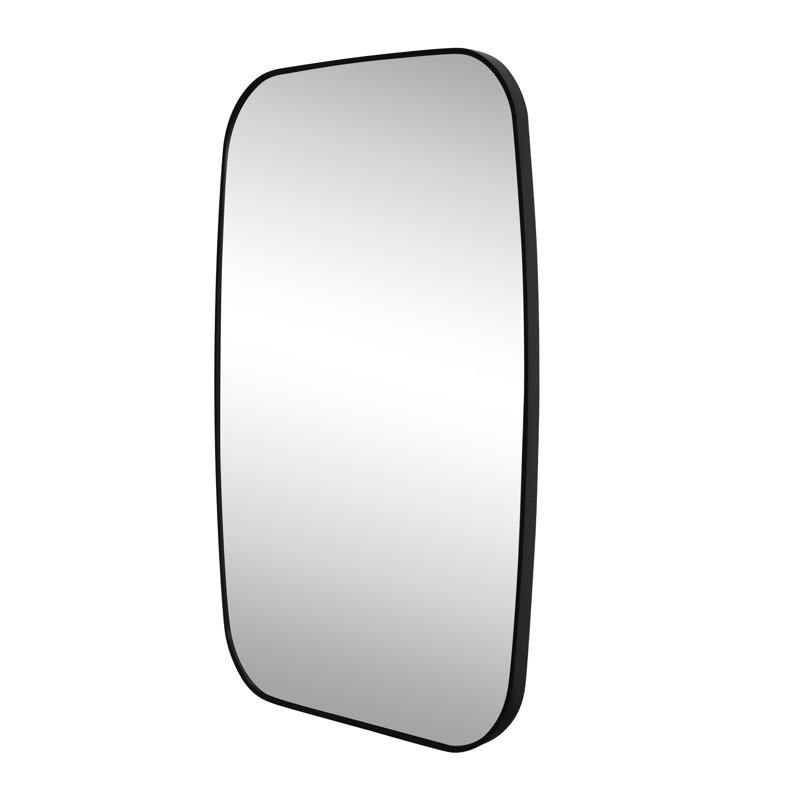 Miroir mural Cassian, Black
