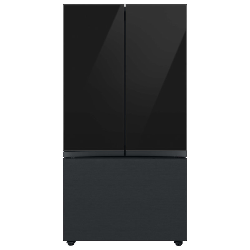 Samsung 24 cu. ft. Smart Bespoke 3-Door French-Door Refrigerator with Customizable Panel Colors and AutoFill Water Pitcher in Custom Panel-Ready