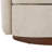Swivel Barrel Chair with Solid Wood Base (Set of 2 )-1123252822