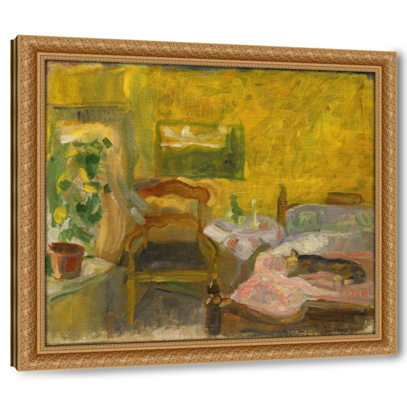 Interior (1905), 20" H x 22" W