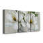 Shiplap Magnolias - Toile tendue avec châssis de qualité supérieure - Prêt à être accroché-81266205