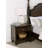 Guanciale 1-drawer Nightstand Bedside Table Dark Oak