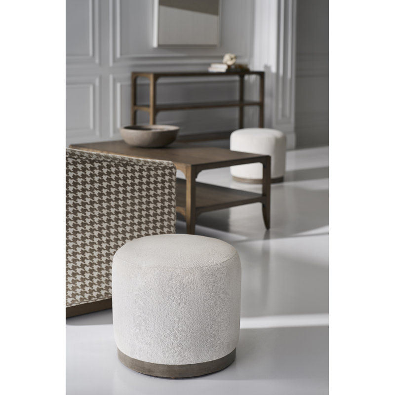 Corbin Round Ottoman, Montego Bay, Bark (8789 06)