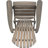 Foldable Gray Wood Seat, Ideal For An Outdoor Retreat Rustic Style Chair, Gray, Made From Living-1667667687