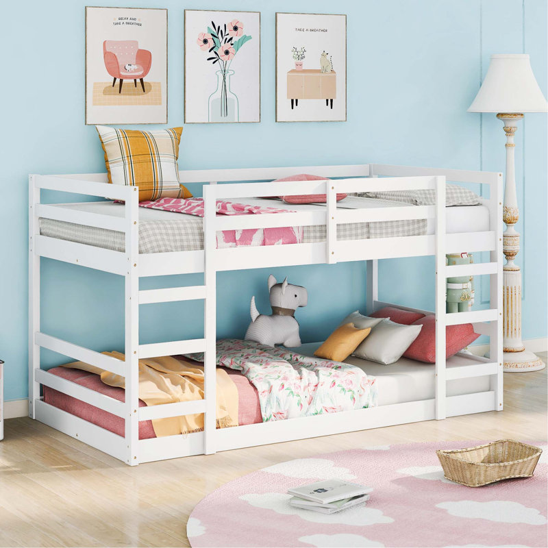 Lit superposé standard Fotheringham par Harriet Bee, Simple, Blanc