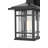 Emrush Outdoor Wall sconce in Black-111140844