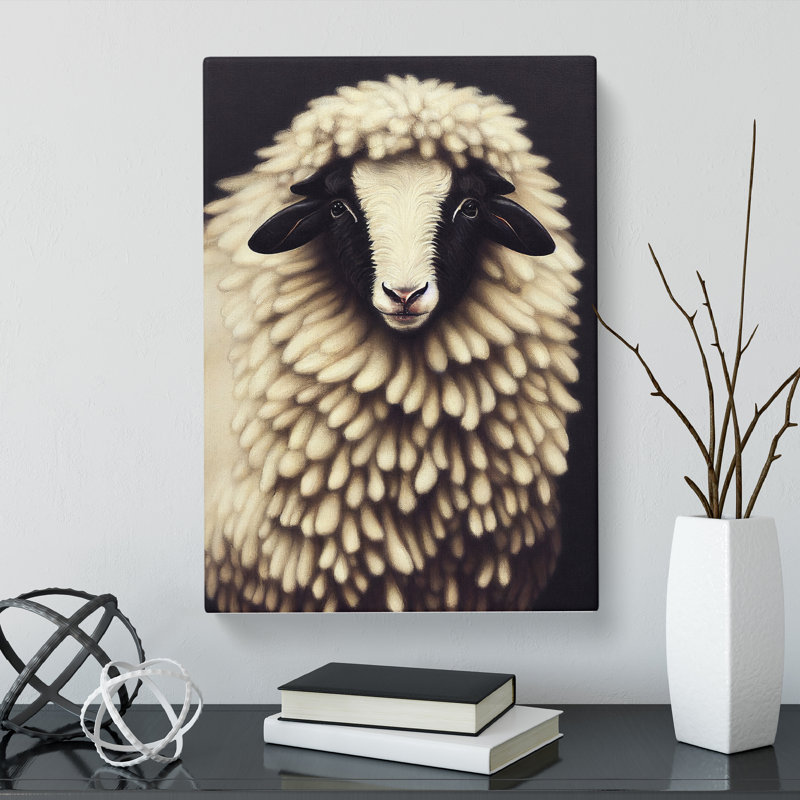 Sheep Vol.7 - Wrapped Canvas, 60cm H x 40cm W x 3cm D