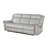Cappella 89" Modern & Contemporary Reclining Sofa - Microfiber Reclining Sofa, Available in Power or Manual Recline, Cozy Textured Microfiber-1663536283