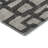 Premium Machine Washable Alliah AMF110 Gray Rug-1429721425